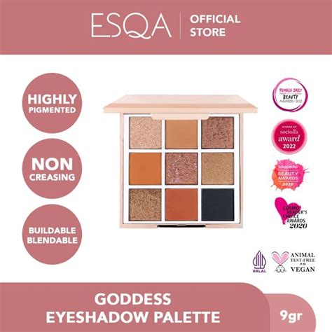 Bikin Mata Berkilau Kayak Dewi-Dewi? Ini Dia Rahasia ESQA Bronze Goddess Eyeshadow Palette! Resmi BPOM