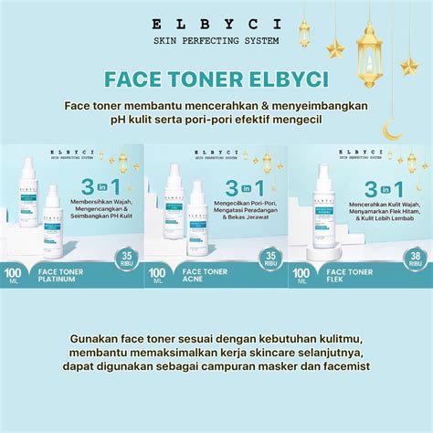 Cek BPOM ELBYCI New Face Toner Acne, Kenalan Sama Rahasia Kulit Mulus Tanpa Jerawat