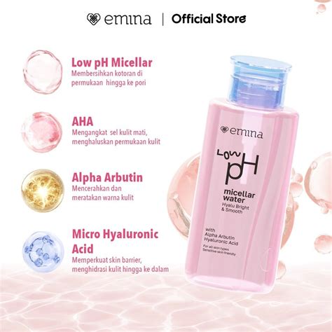 Cek BPOM EMINA Low pH Purple Bi-phase Makeup Remover: Apakah Benar Aman?