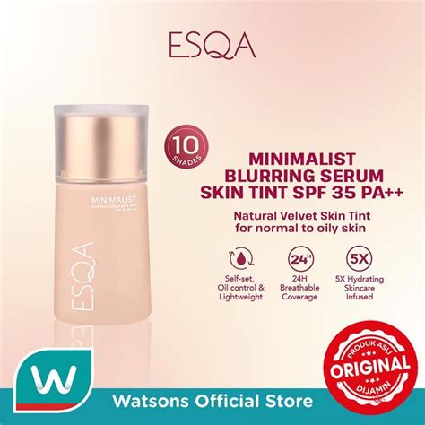 Daftar BPOM ESQA Minimalist Blurring Serum Skin Tint Granola: Pastikan Produk Anda Original dan Aman