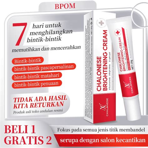Mengenal CHALONESE Brightening Cream, Ini Bukti Izin Edar Resminya