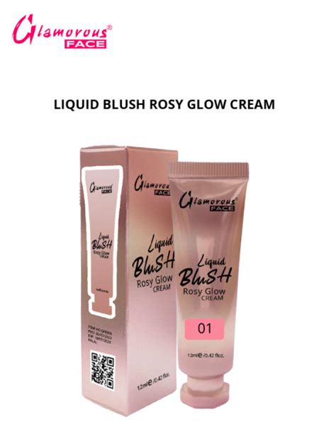 Nomor BPOM Glow All Day Liquid Blush 03 Rosy Creme (EMINA) & Detail Produsennya