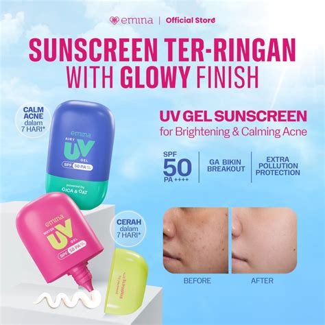 Ulasan Keamanan EMINA Bright Glow UV Tone Up Sunscreen SPF 50 PA++++ Berdasarkan Data BPOM