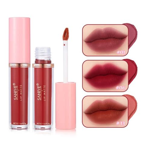 Ulasan Keamanan SANIYE Non-stick Lip Matte L1181  4# Berdasarkan Data BPOM