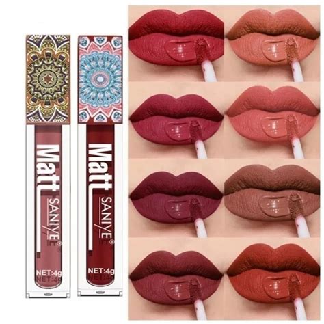 Ulasan Keamanan SANIYE Non-stick Lip Matte L1181  4# Berdasarkan Data BPOM